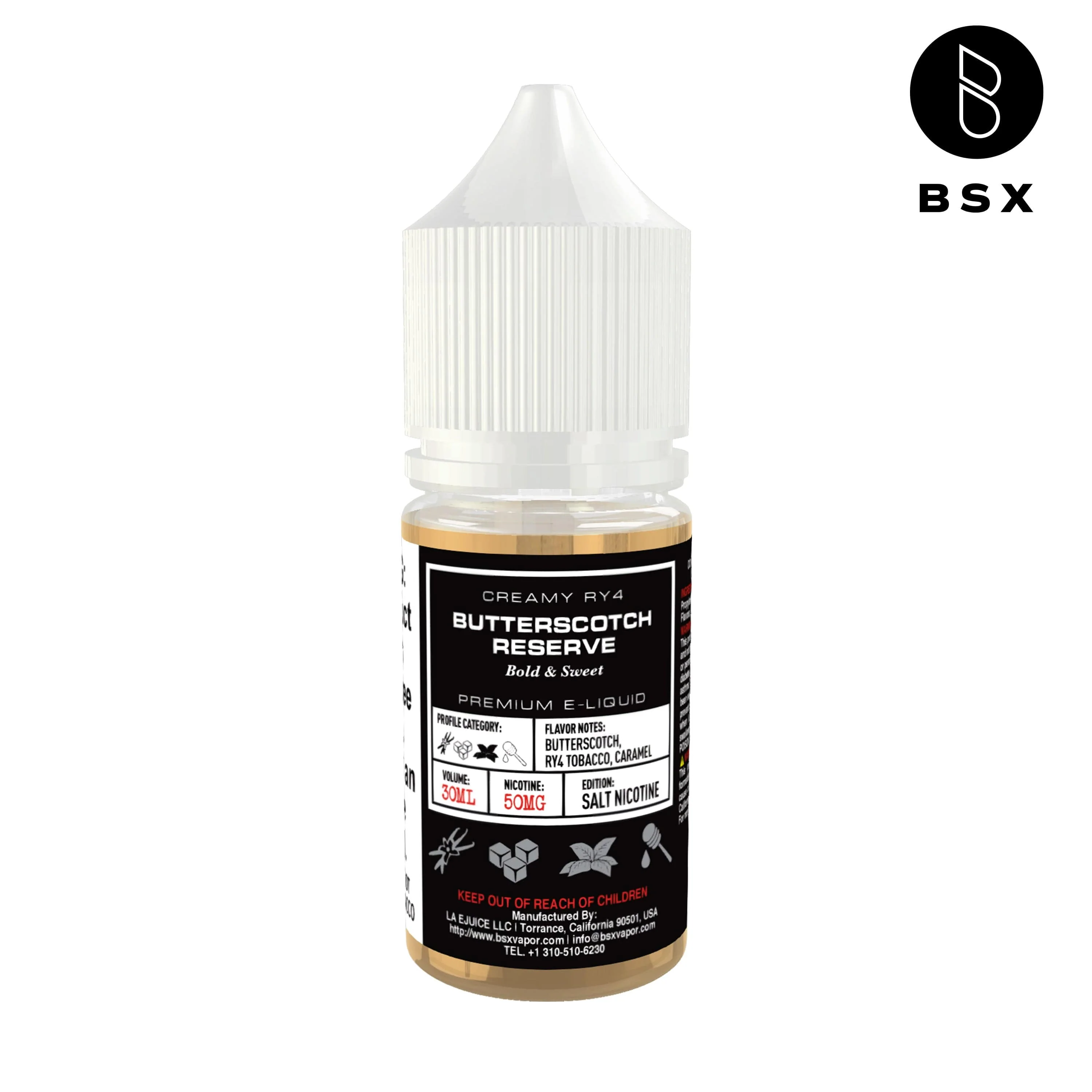 Butterscotch Reserve SALT - BSX Salts - 30mL - Image 2