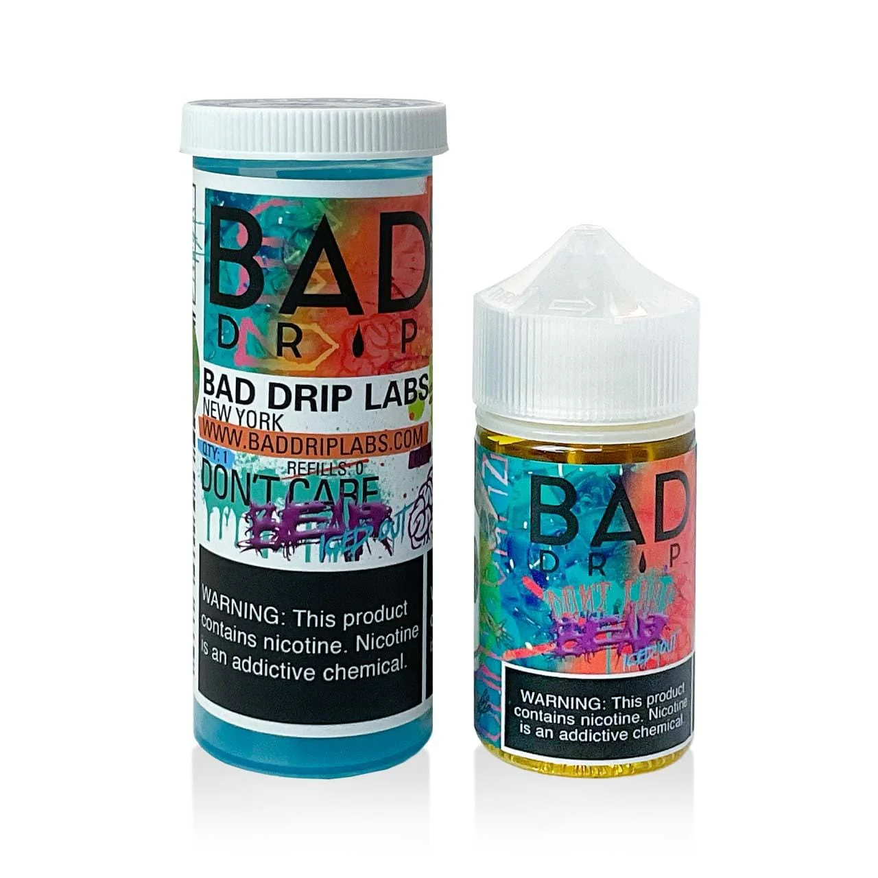 Don't Care Bare ICED OUT - Bad Drip Labs - 60mL - Image 2