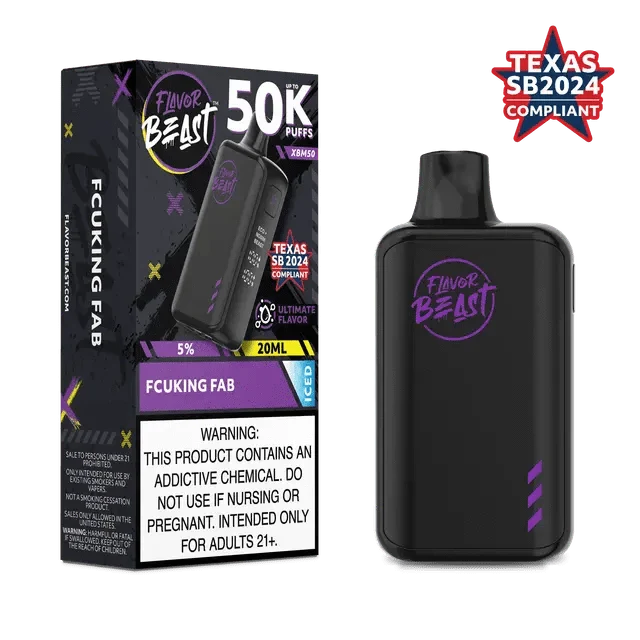 Flavor Beast XBM50 50K Disposable - Image 12
