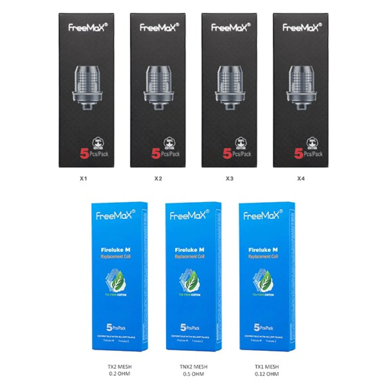 FreeMax Fireluke M / TX Mesh Replacement Coils - Image 3