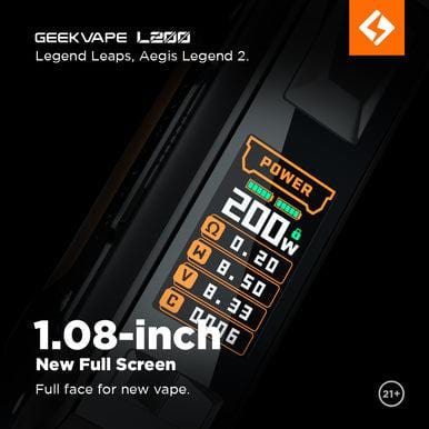 GeekVape L200 Aegis Legend 2 200W Kit - Image 7