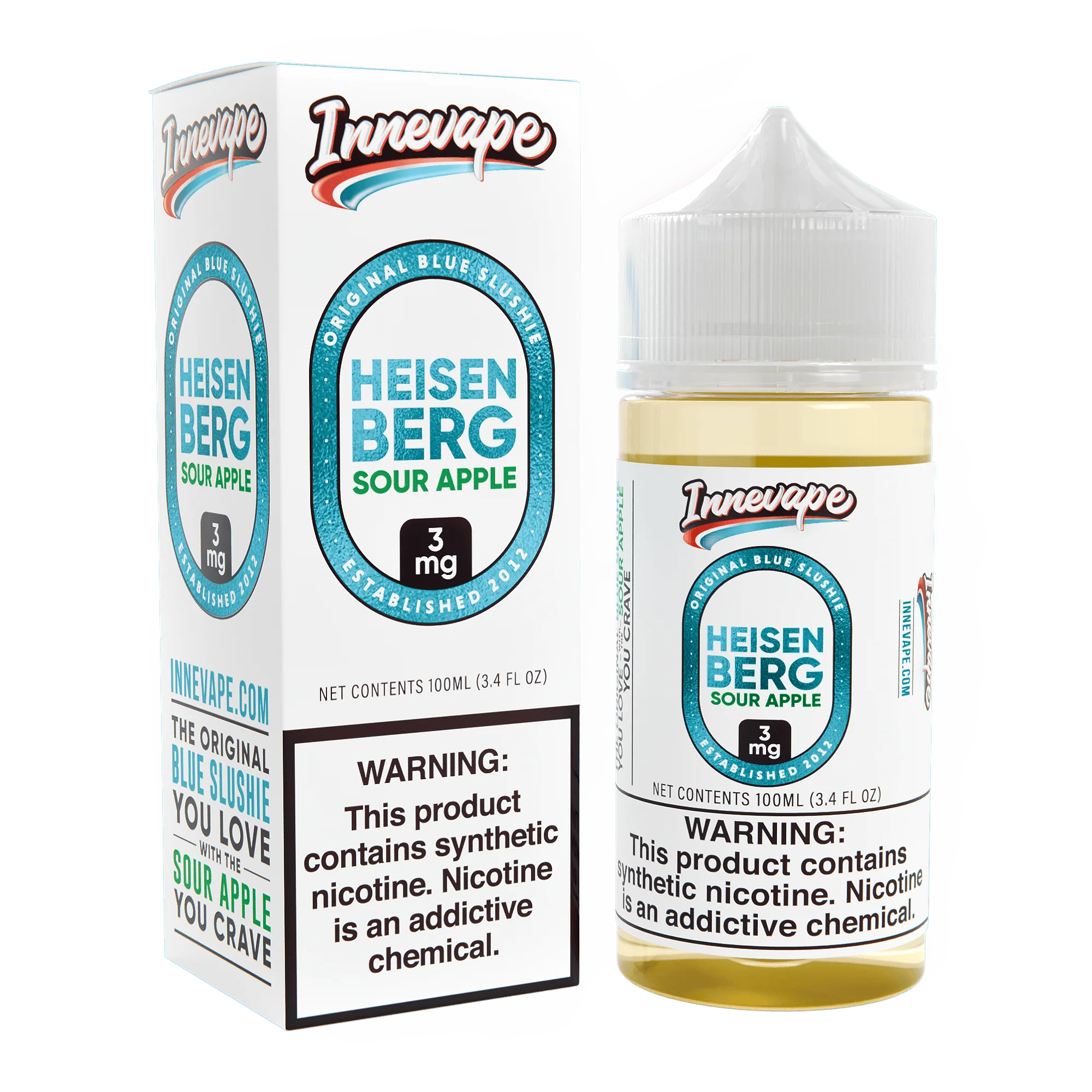 Heisenberg Sour Apple - Innevape E-Liquids - 100mL
