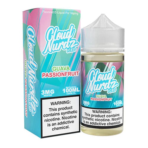 ICED Guava Passionfruit/Pink Guava Passion - Cloud Nurdz - 100mL