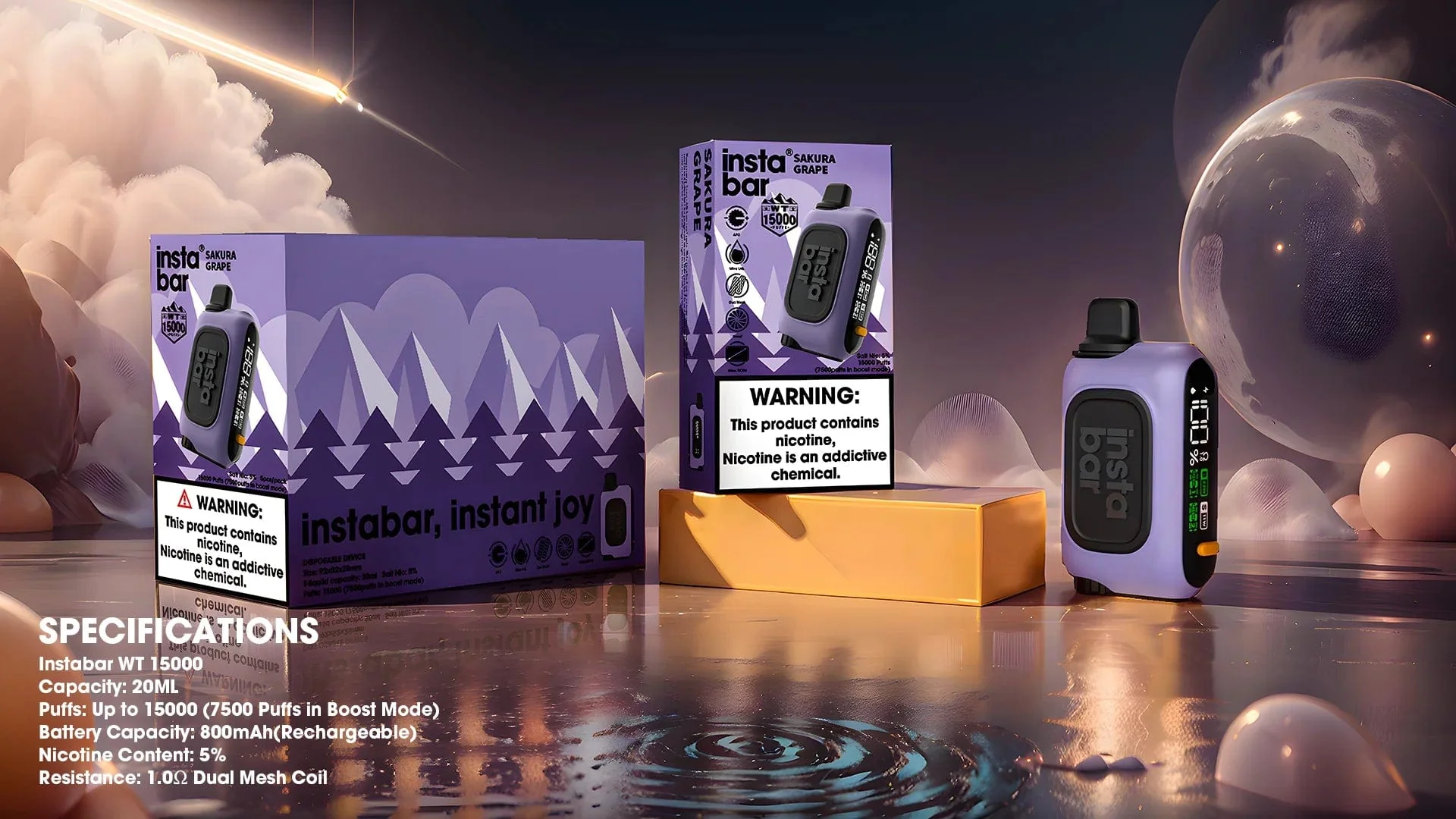InstaBar WT15000 Disposable - Image 6