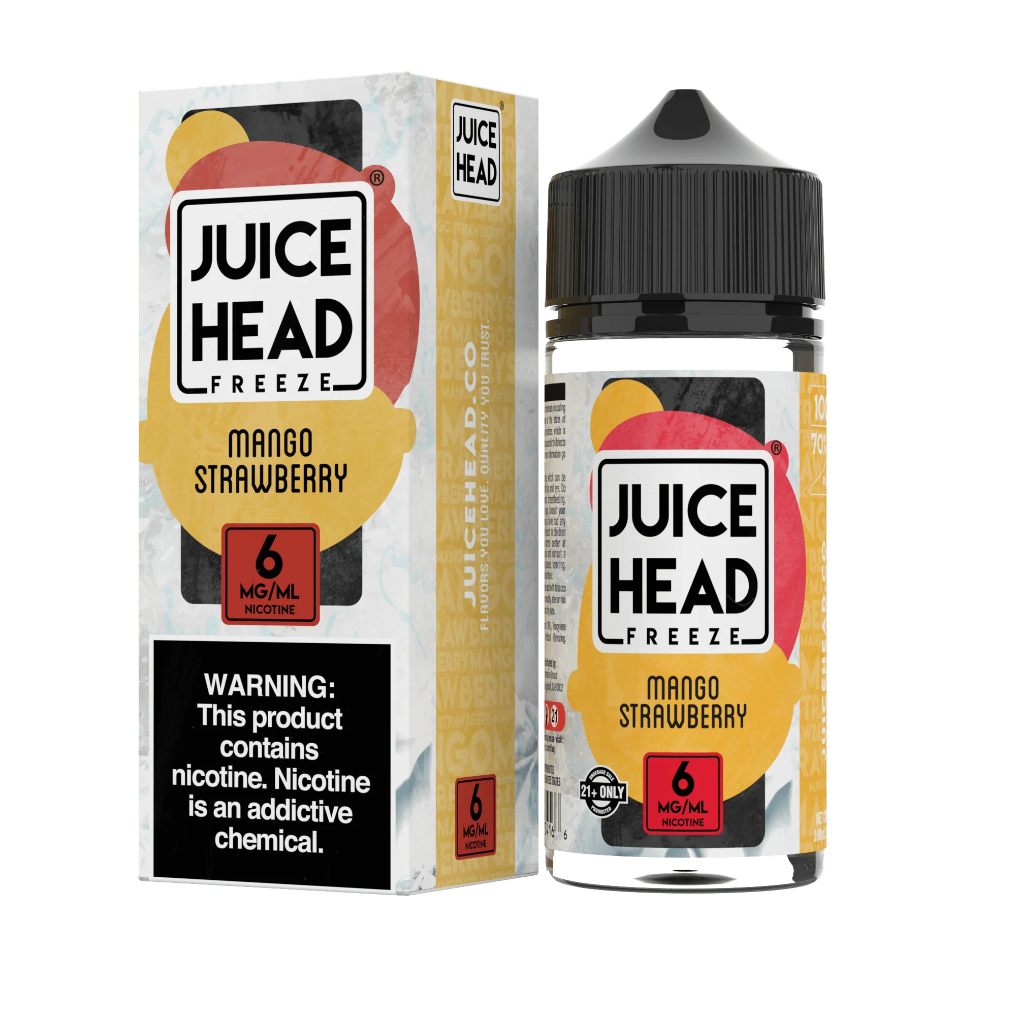 Mango Strawberry FREEZE - Juice Head - 100mL - Image 2