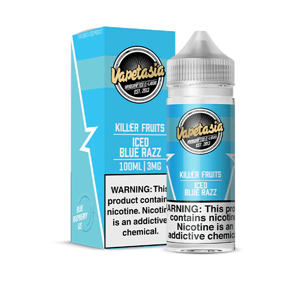Killer Fruits ICED Blue Razz - Vapetasia - 100mL