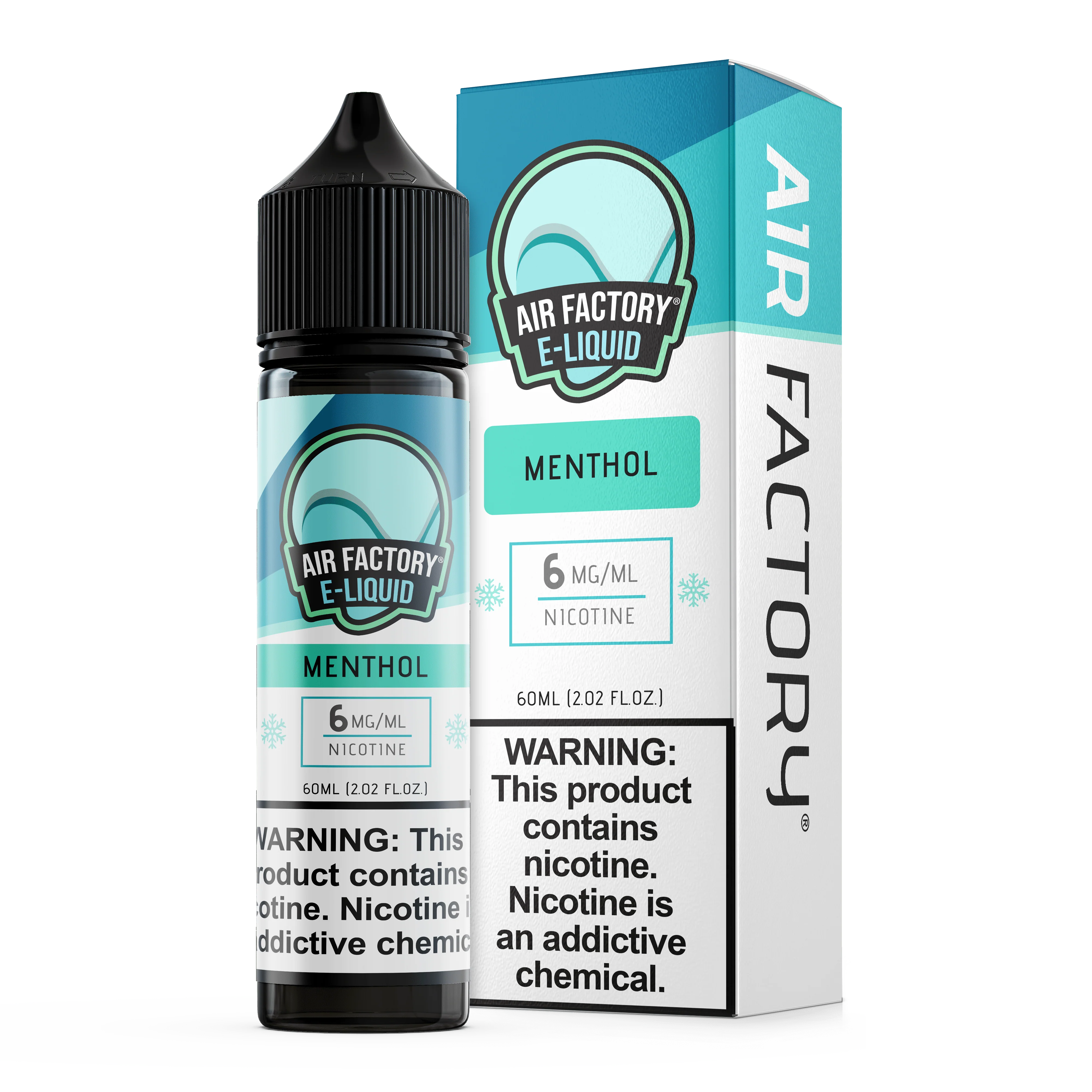 Menthol - Air Factory E-Liquids - 60mL - Image 2