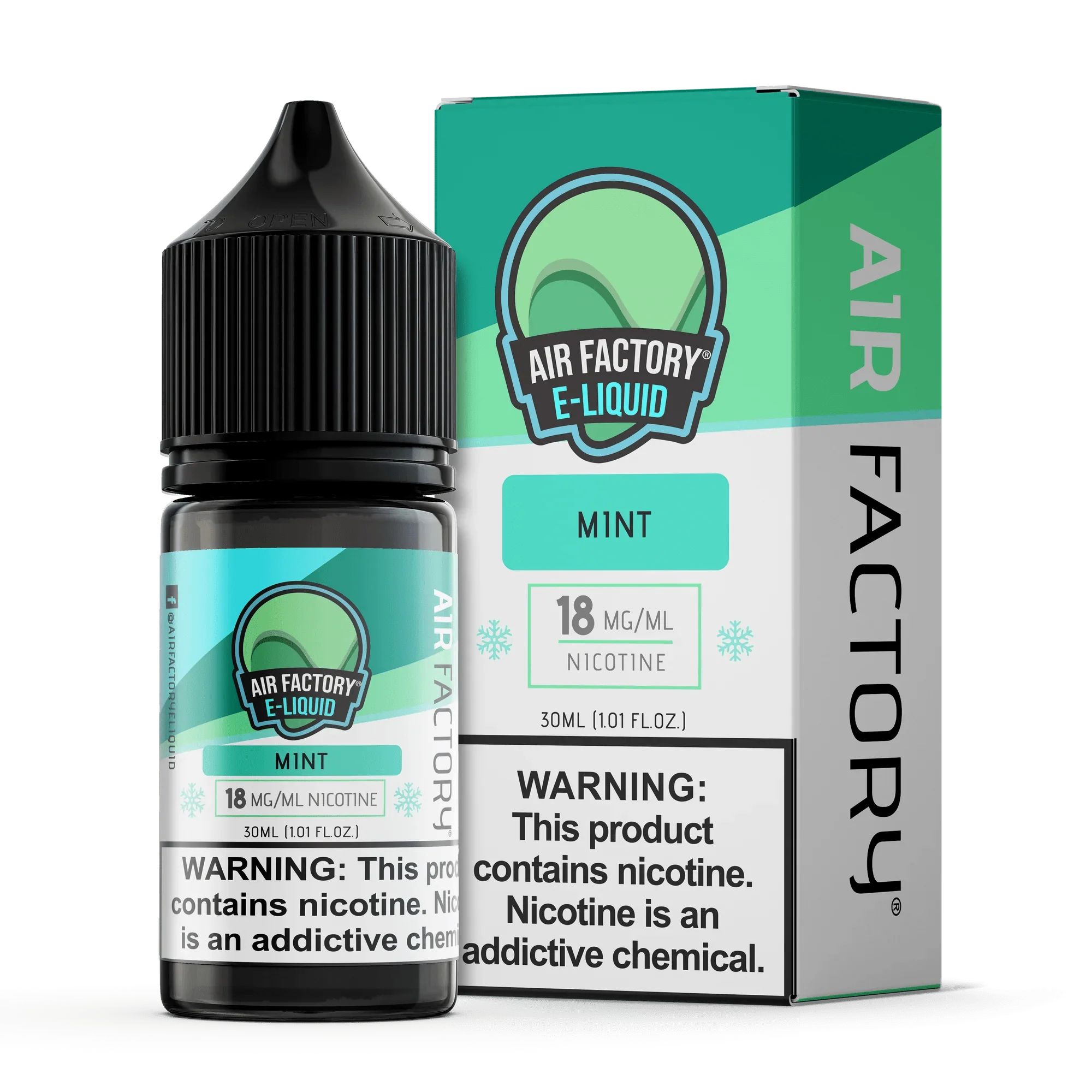 Mint SALT - Air Factory E-Liquids - 30mL