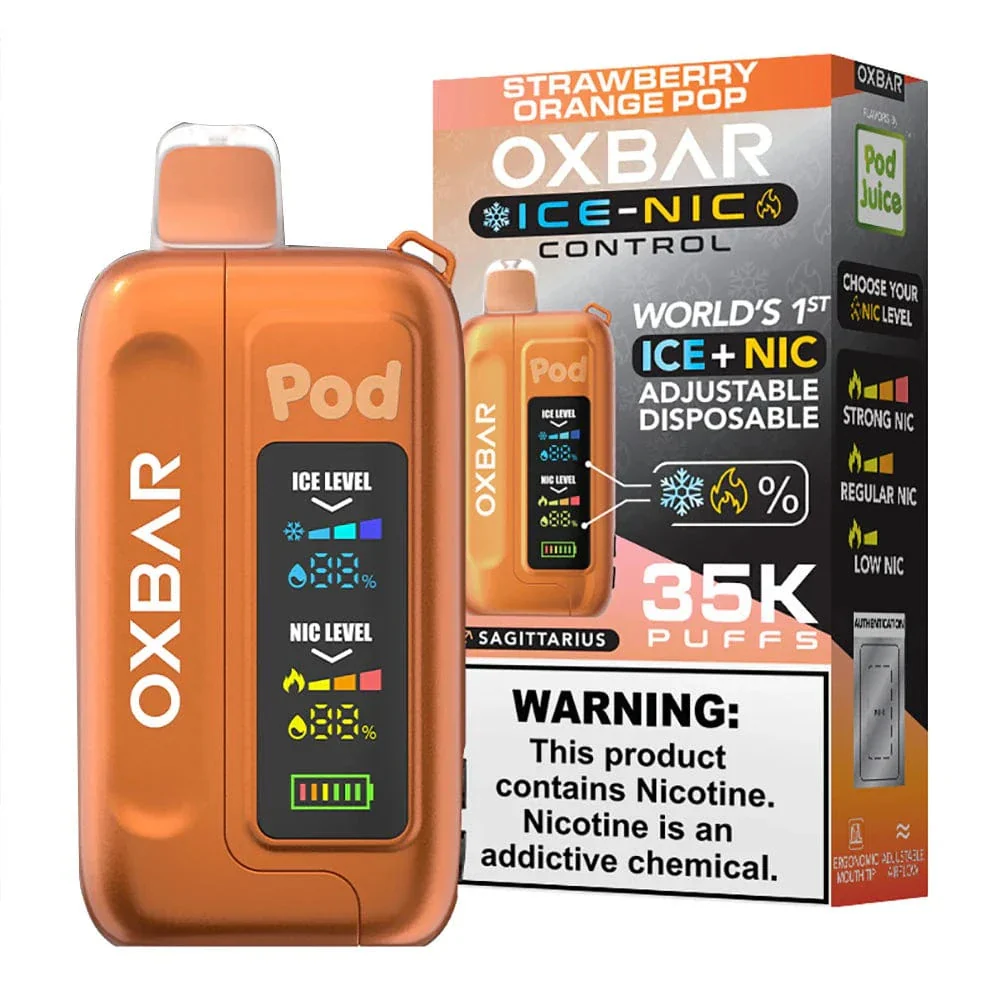 OXBAR X Pod Juice Ice-Nic Control 35K Disposable - Image 7