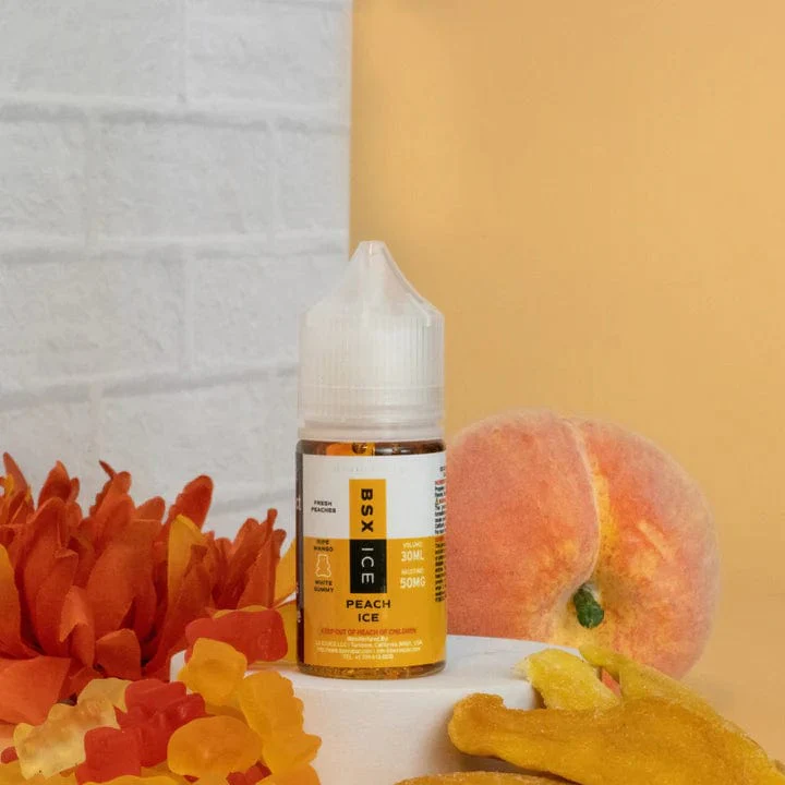 Peach ICE SALT - BSX ICE - 30mL - Image 2