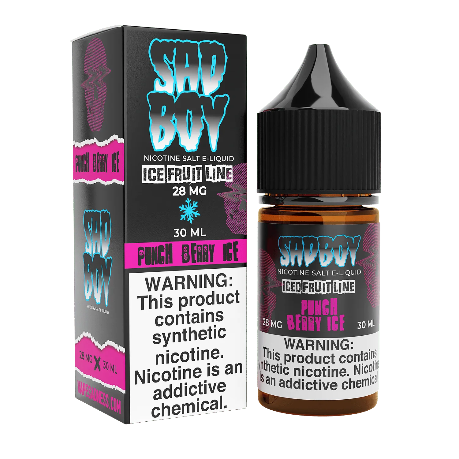 Punch Berry ICE SALT - Sadboy - 30mL
