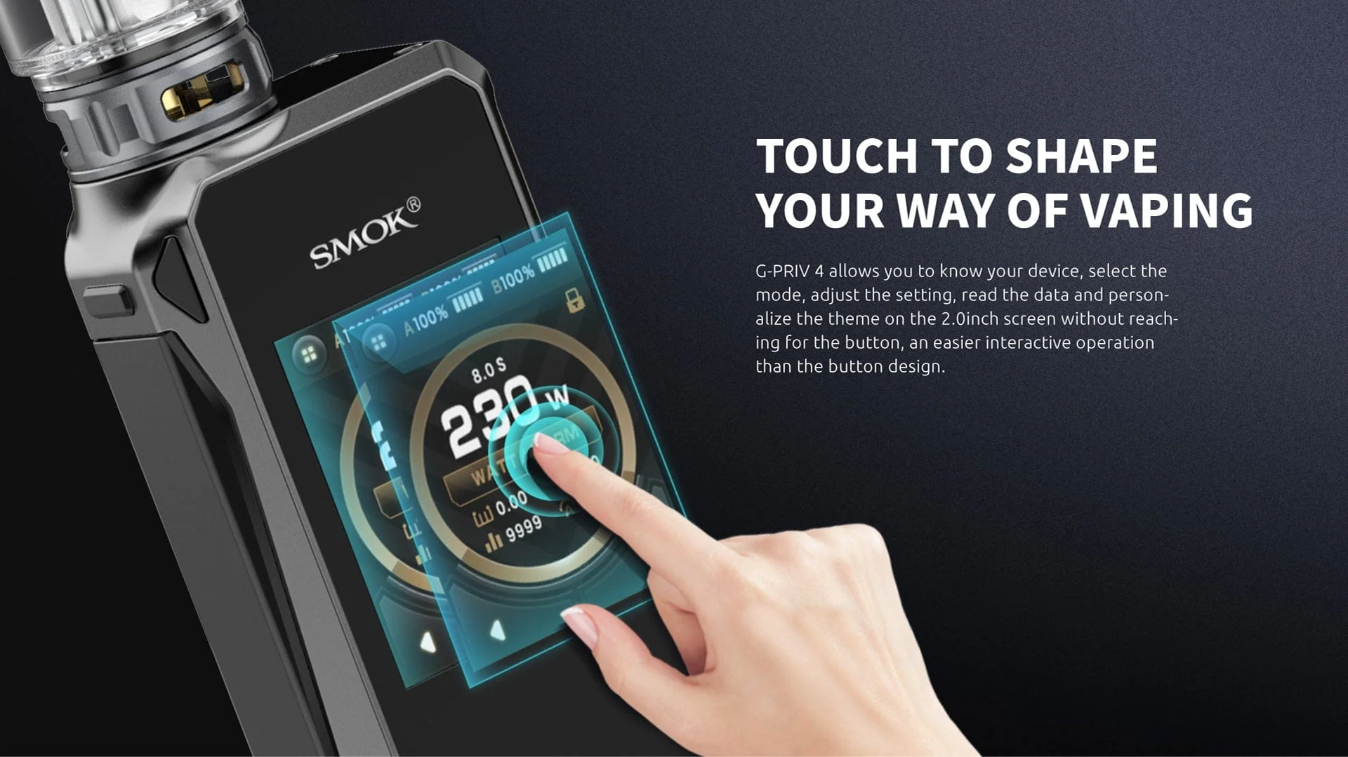 SMOK G-Priv 4 230W Starter Kit - Image 19