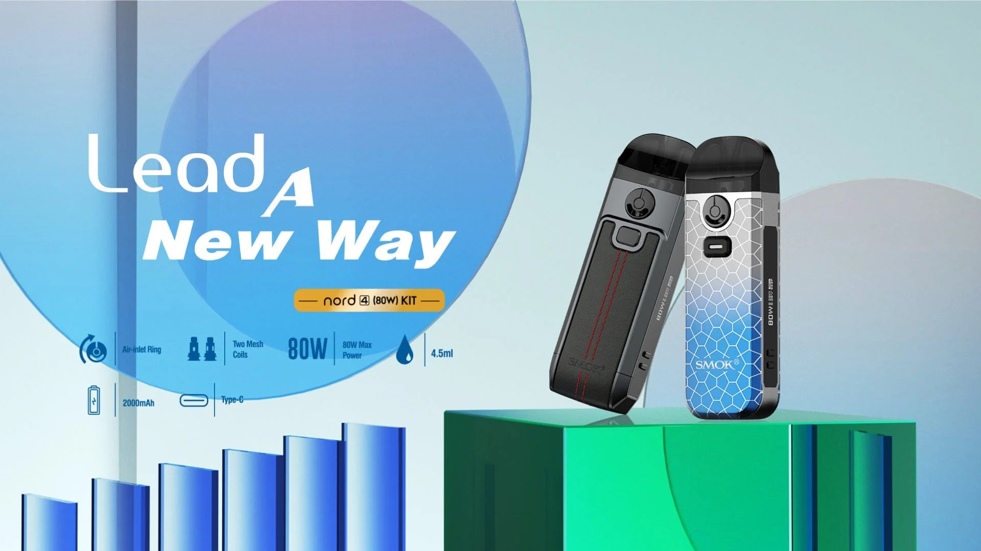 SMOK NORD 4 80W Pod Kit - Image 5