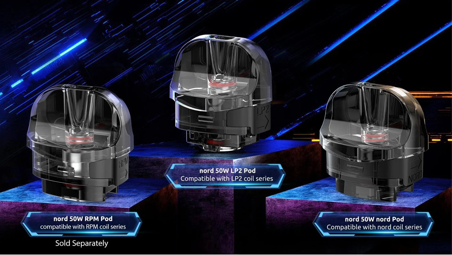 SMOK NORD 50W Replacement Pods - Image 3