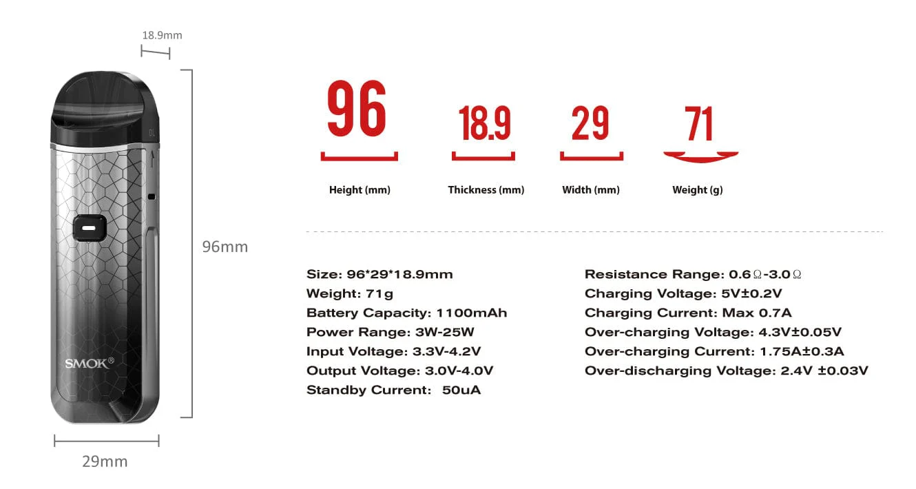 SMOK NORD PRO 25W Pod Kit - Image 18