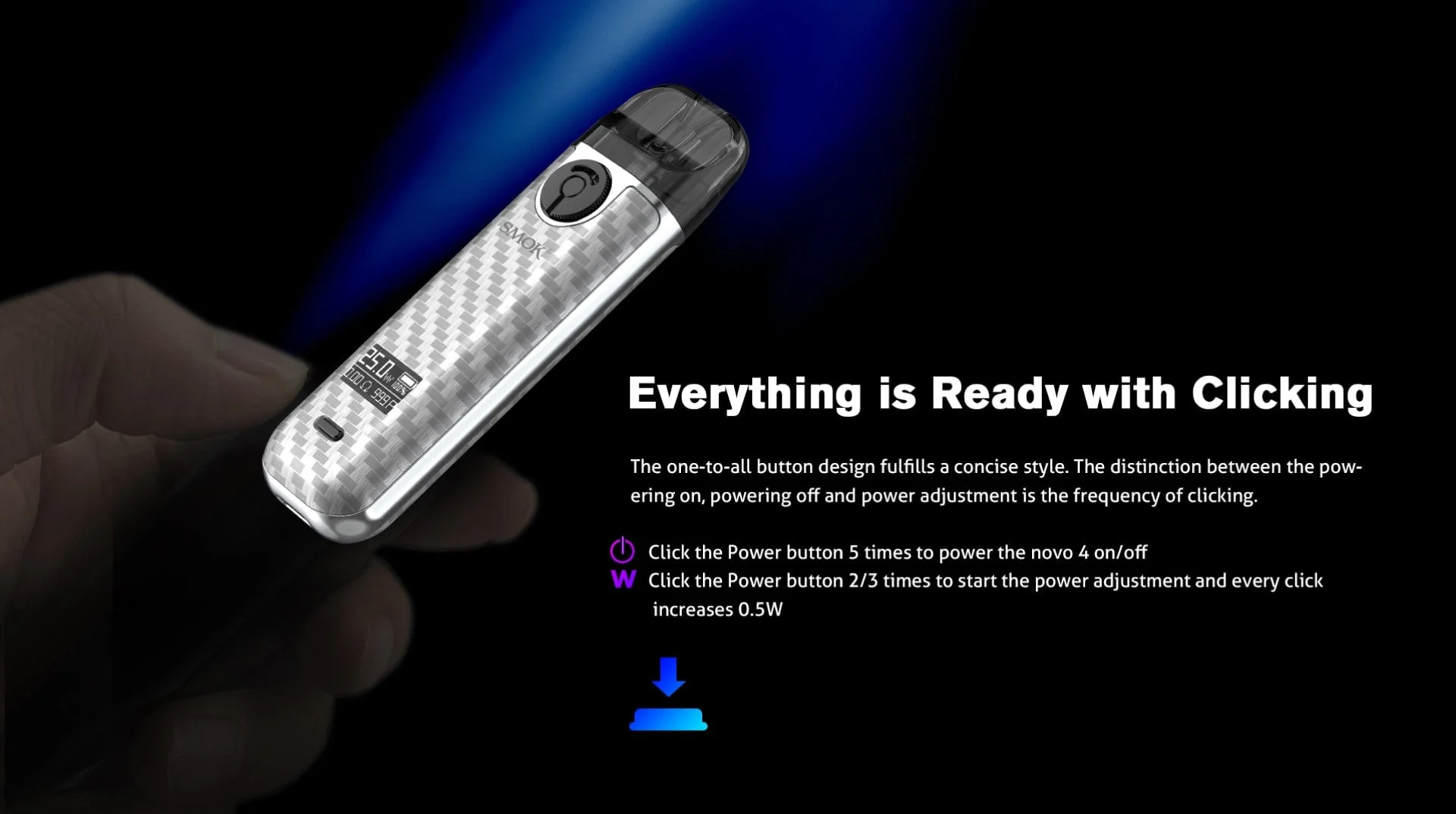 SMOK Novo 4 25W Pod Kit - Image 7