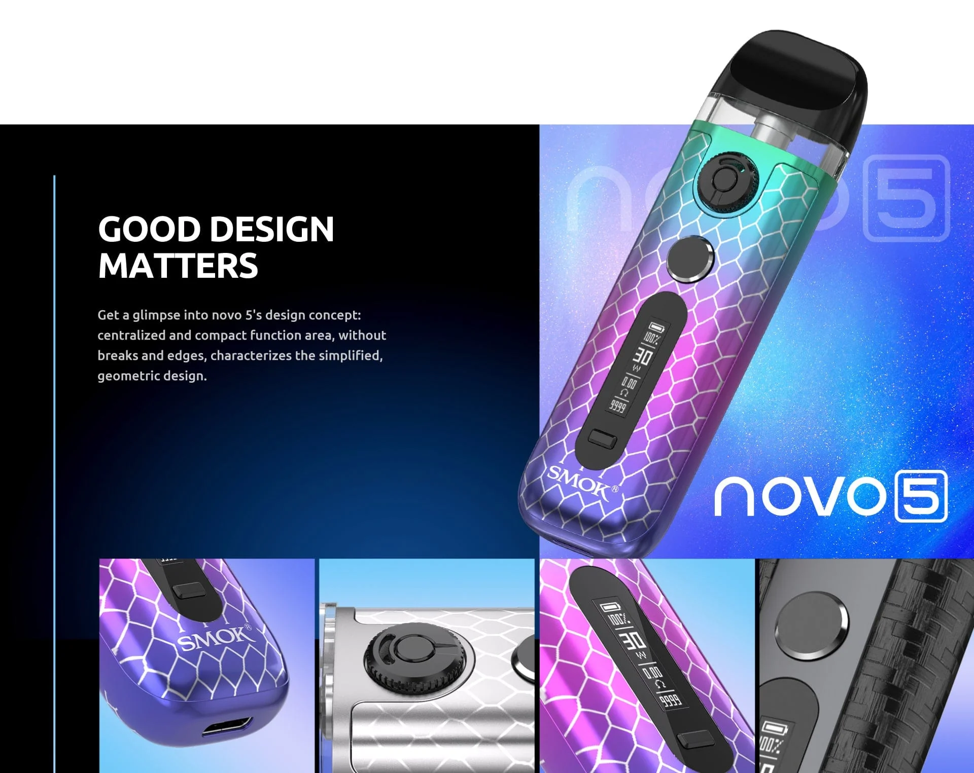 SMOK Novo 5 30W Pod System - Image 3