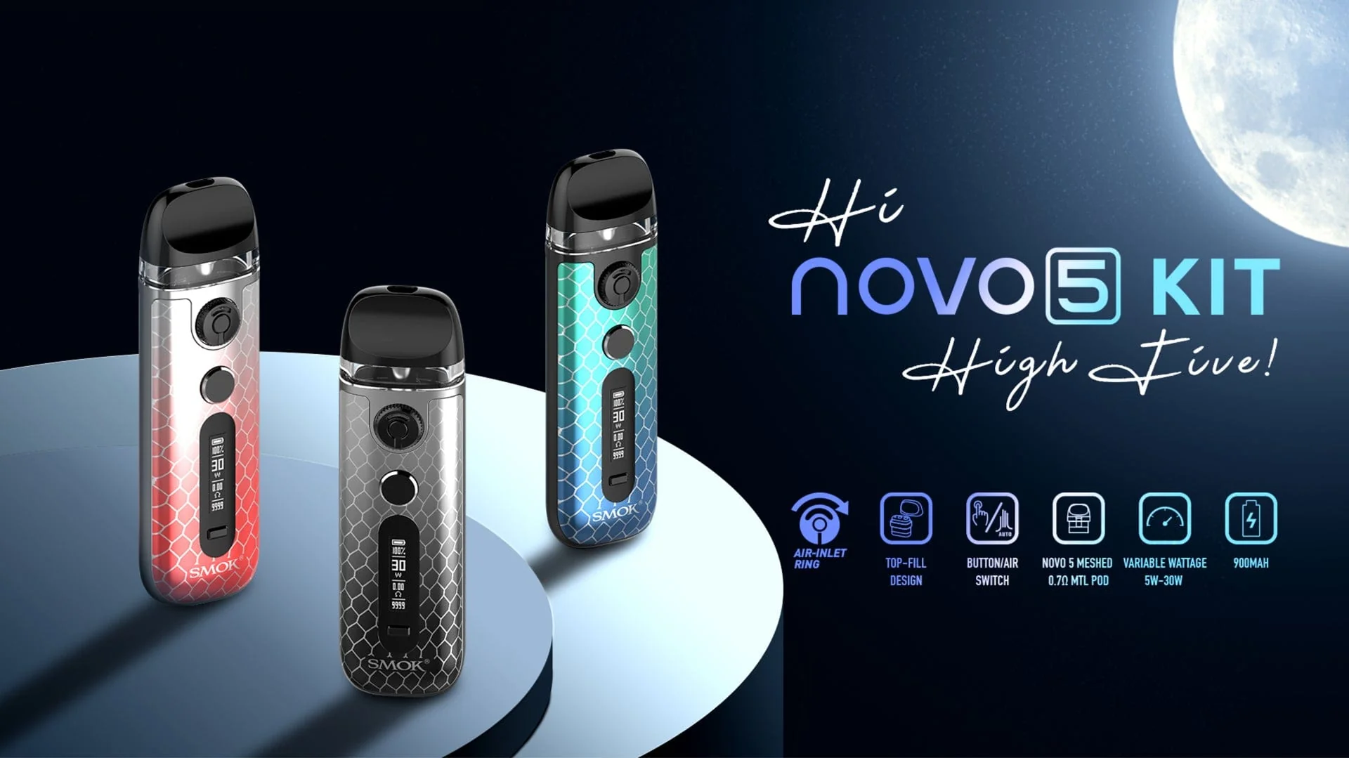 SMOK Novo 5 30W Pod System - Image 4
