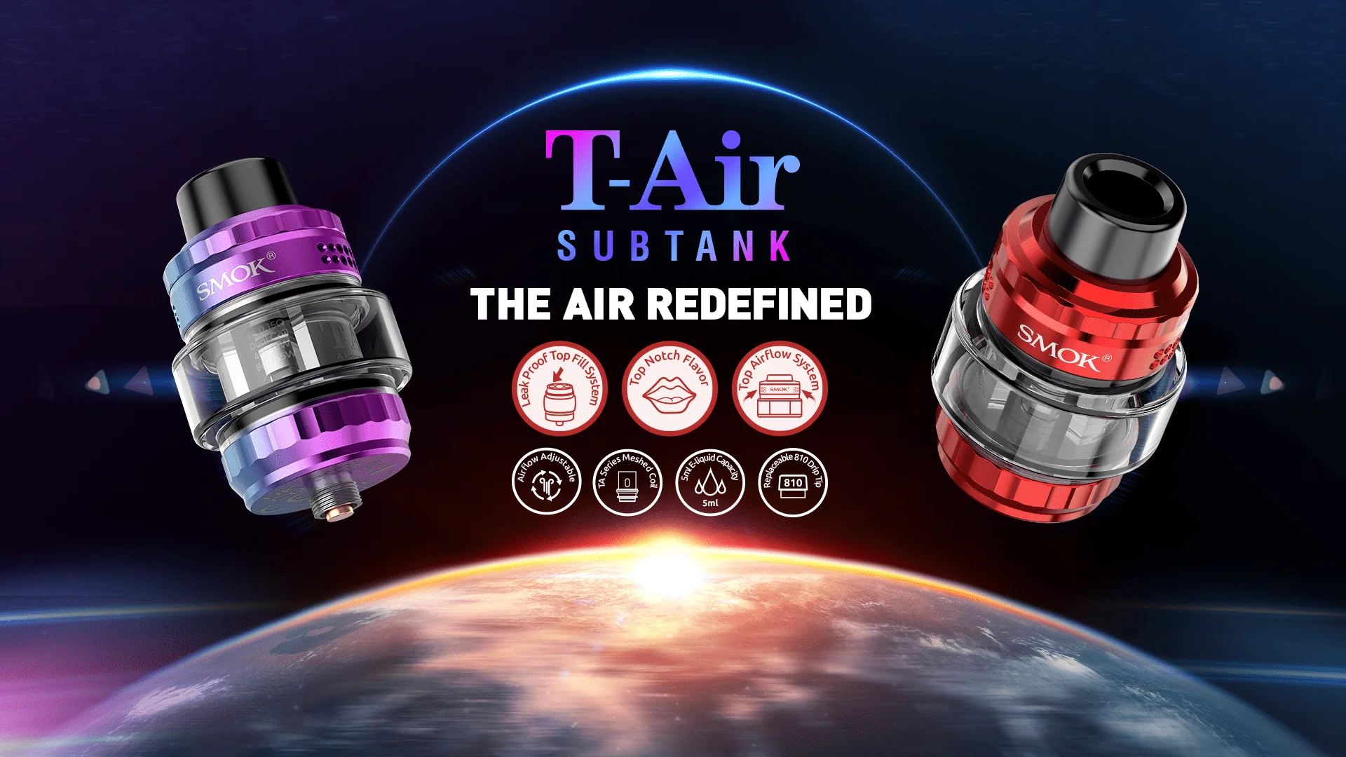 SMOK T-Air Sub-Ohm Tank - Image 7