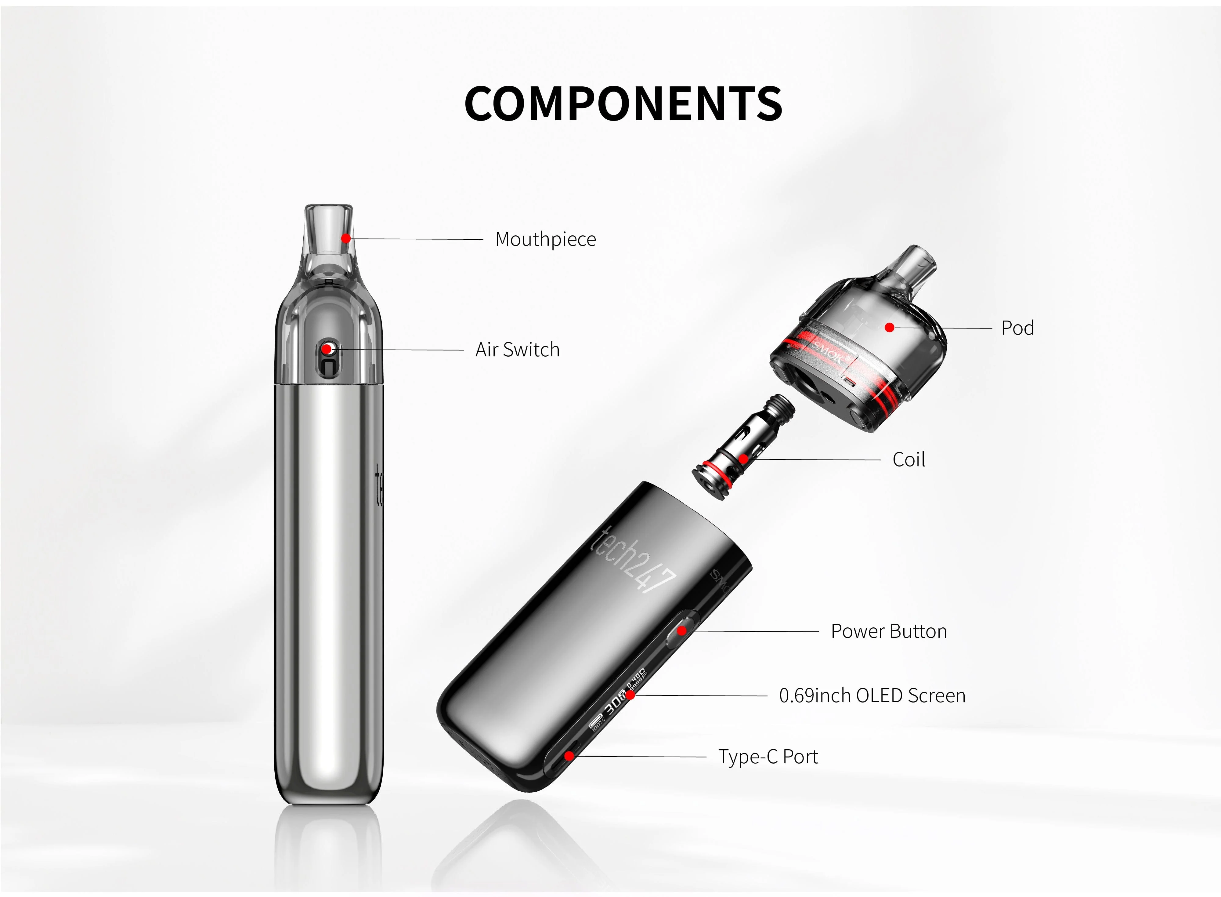 SMOK TECH247 30W Pod Kit - Image 10