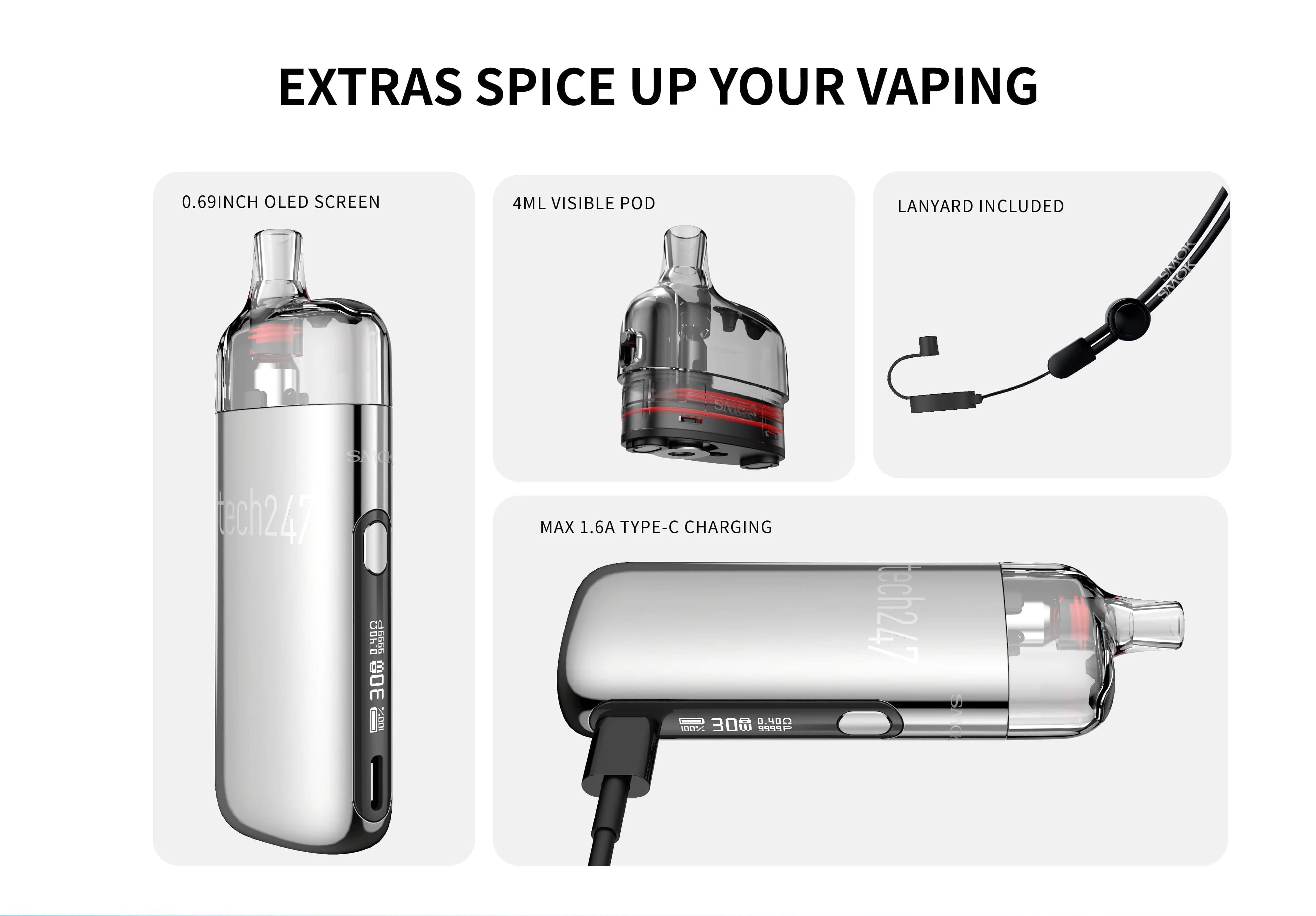 SMOK TECH247 30W Pod Kit - Image 11