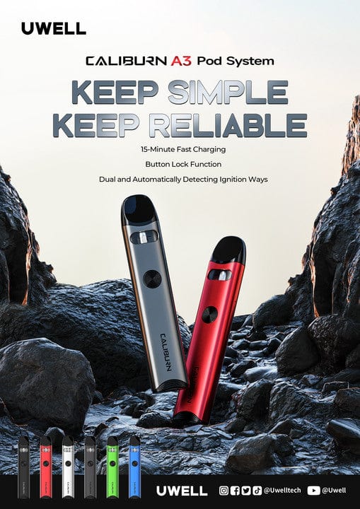 Uwell CALIBURN A3 15W Pod System - Image 9