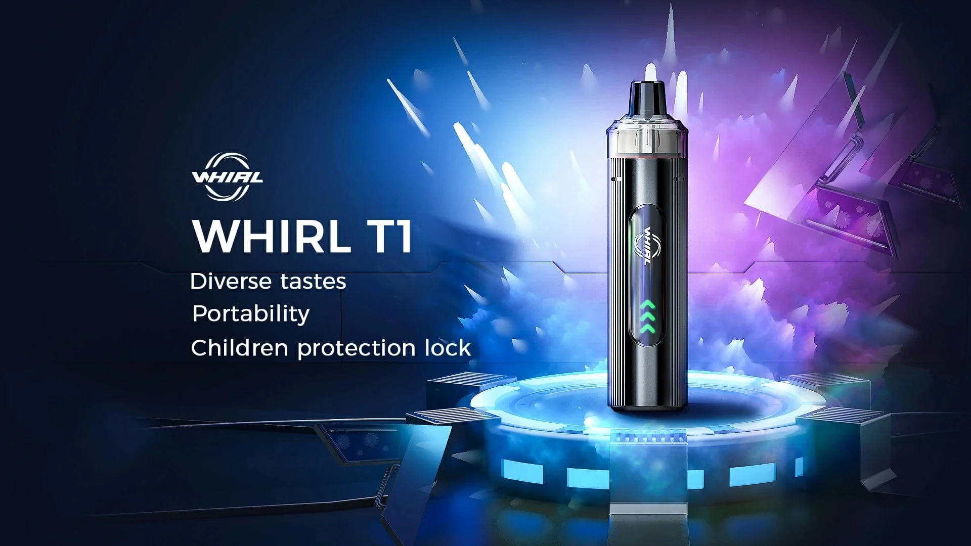 Uwell WHIRL T1 16W Pod Mod Kit - Image 3